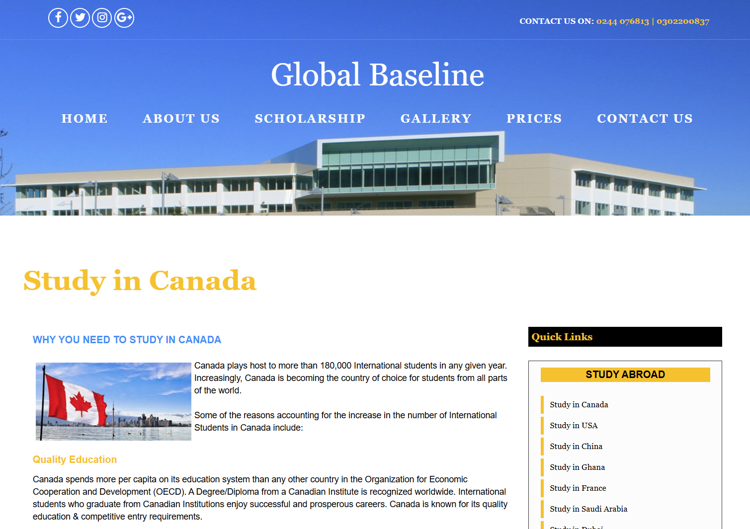Global Baseline Limited — view 2