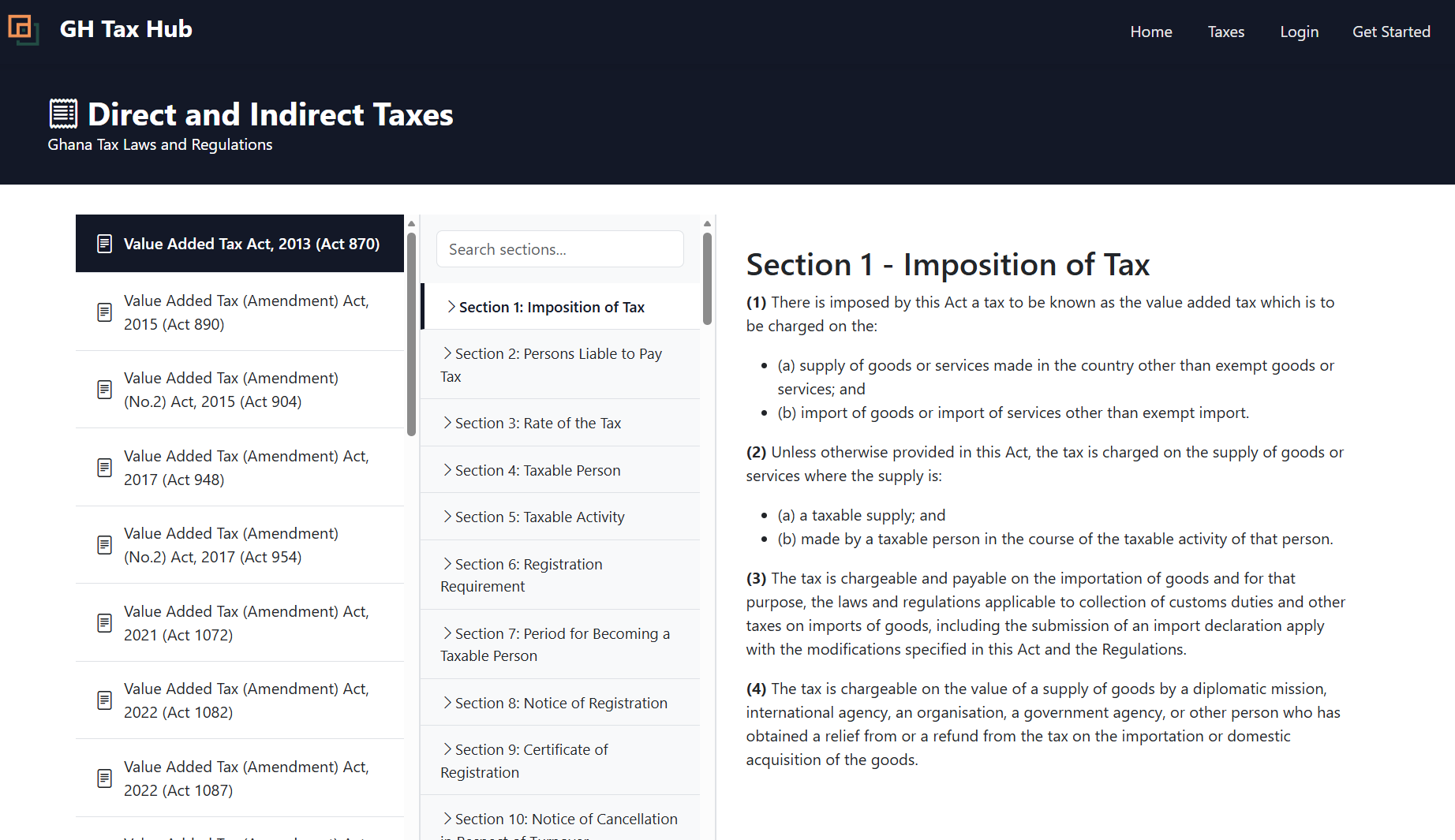 GH Tax Hub — view 3